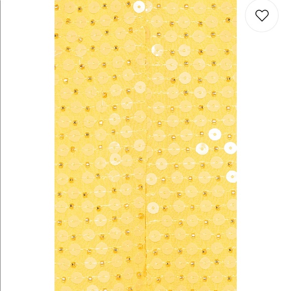 Revolve NBD Rainbow Sequin Romper In Cream Yellow - Picture 4 of 7